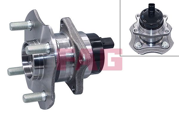 SCHAEFFLER FAG 713 6186 80 Rato guolio komplektas