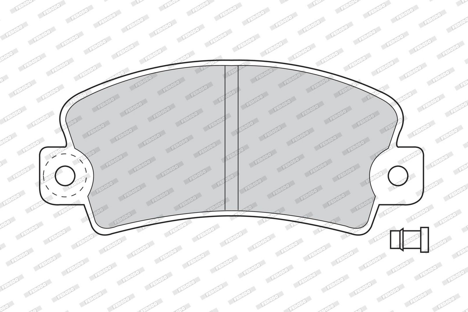 Brake Pad Set, disc brake-1