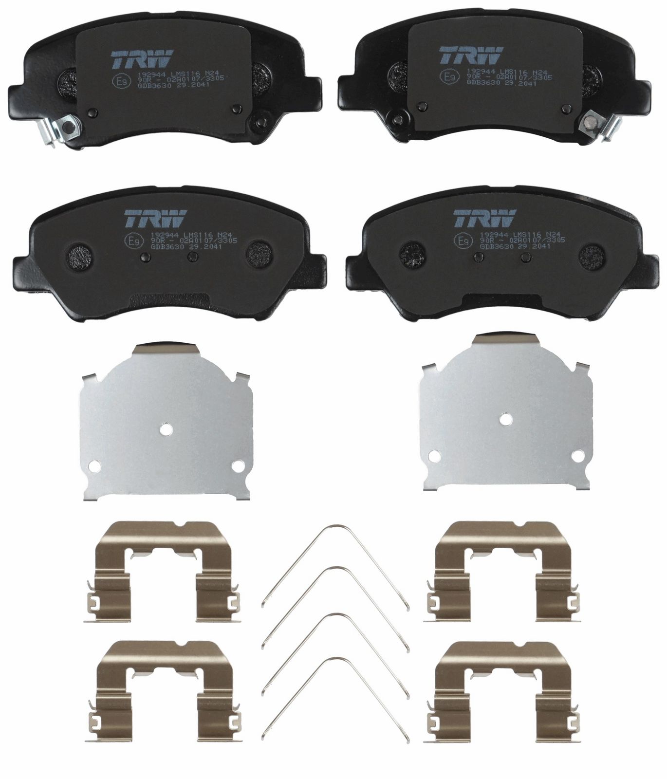 Brake Pad Set, disc brake-1