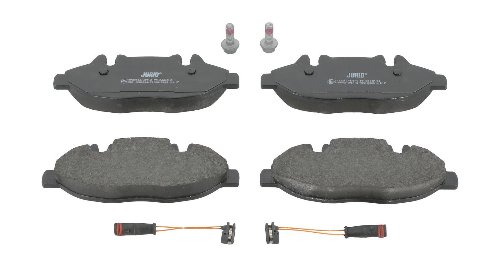 JURID 573221J Brake pad set, disc brake
