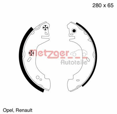 Brake Shoe Set