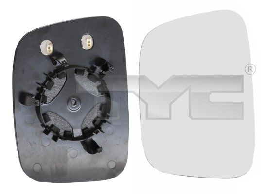 TYC 337-0147-1 Mirror glass, exterior mirror