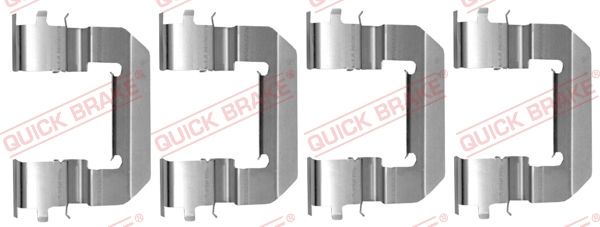 QUICK BRAKE 109-0014 Accessory kit, disc brake pad