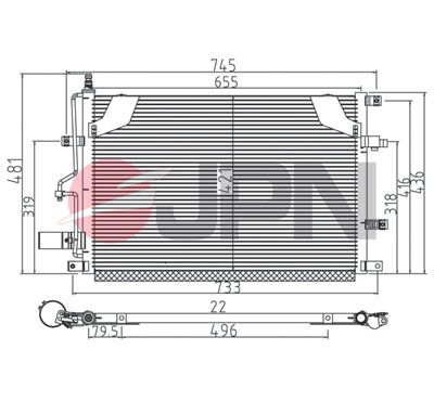 Condenser, air conditioning