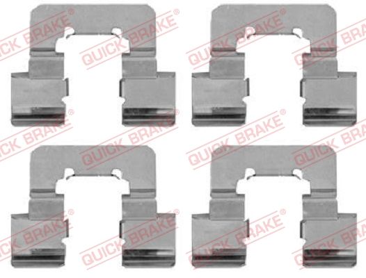 QUICK BRAKE 109-1781 Accessory kit, disc brake pad