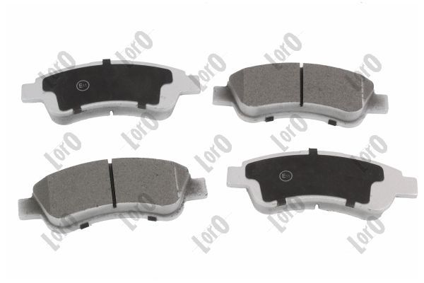 ABAKUS 231-02-017 Brake pad set, disc brake