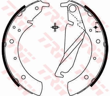 TRW GS8209 Stabdžių trinkelių komplektas