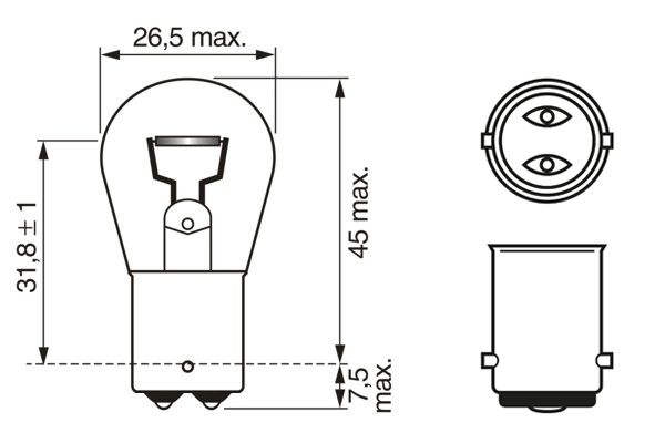 Bulb, direction indicator-5