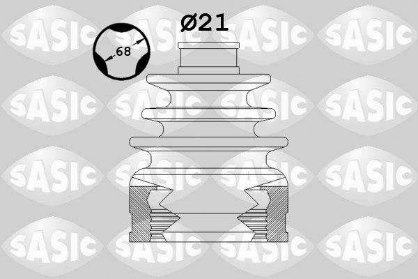 SASIC 1906062 Bellow kit, drive shaft