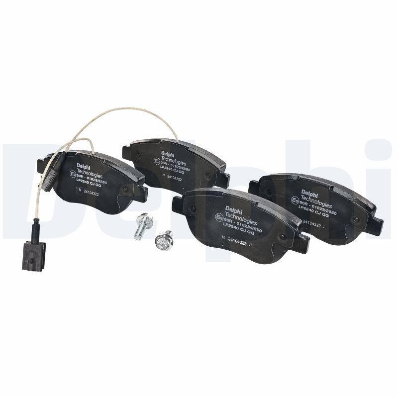 DELPHI LP2240 Brake pad set, disc brake