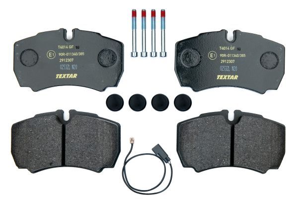 TEXTAR 2912307 Brake pad set, disc brake