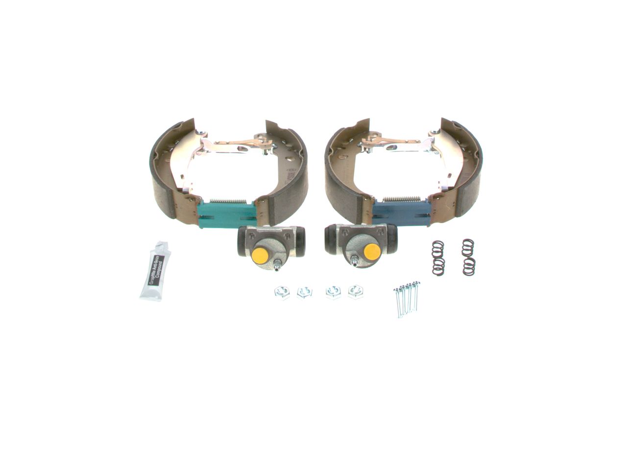 BOSCH 0 204 114 201 Brake shoe set