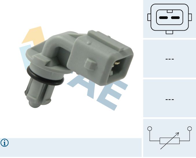 FAE 33510 Sensor, exterior temperature