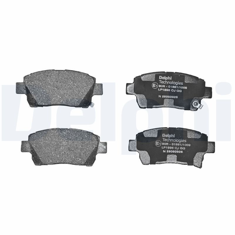 Brake Pad Set, disc brake-1