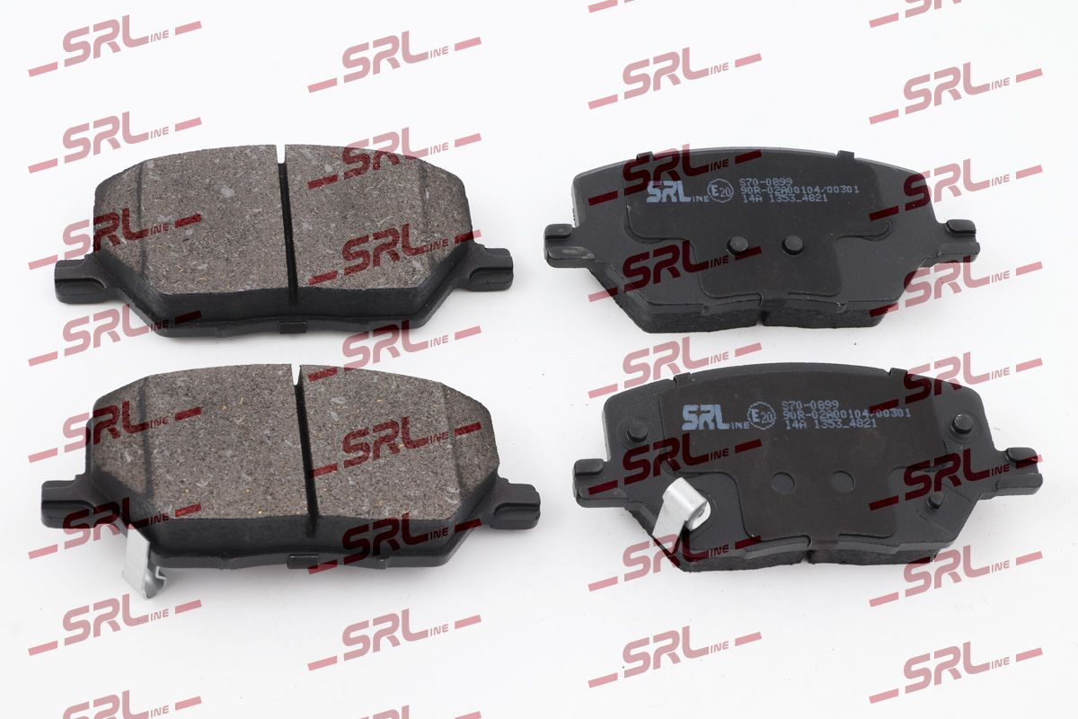 SRLINE S70-0899 Brake pad set, disc brake
