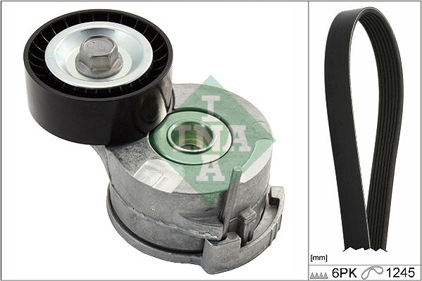 SCHAEFFLER INA 529 0291 10 V-ribbed belt set
