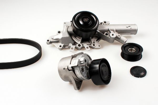 Water Pump + V-ribbed Belt Kit