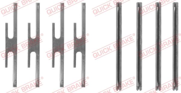 priedų komplektas, diskinių stabdžių trinkelės