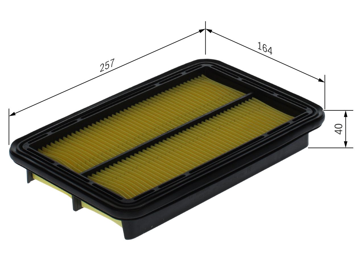 BOSCH 1 457 433 072 Air filter
