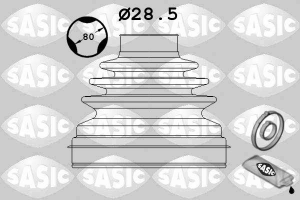 SASIC 1906132 Bellow kit, drive shaft