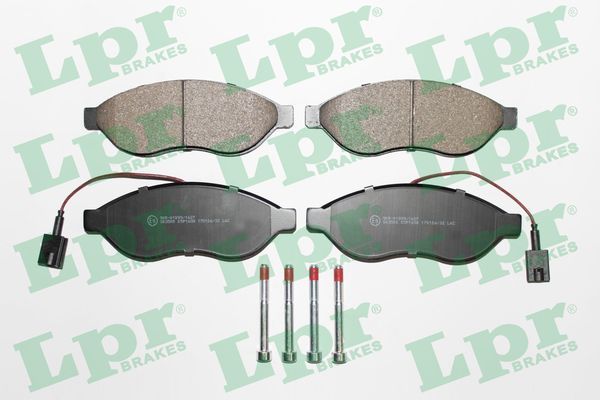 LPR 05P1698 Brake pad set, disc brake