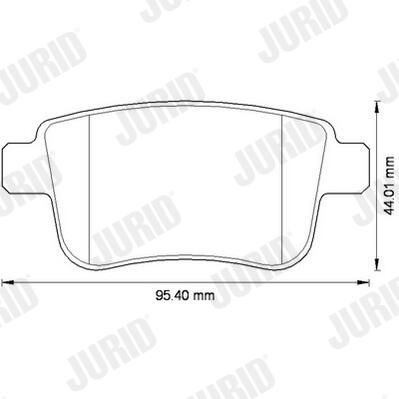 Brake Pad Set, disc brake-1