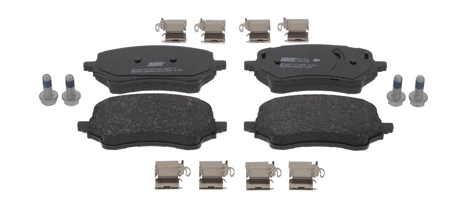 JURID 574118J Brake pad set, disc brake