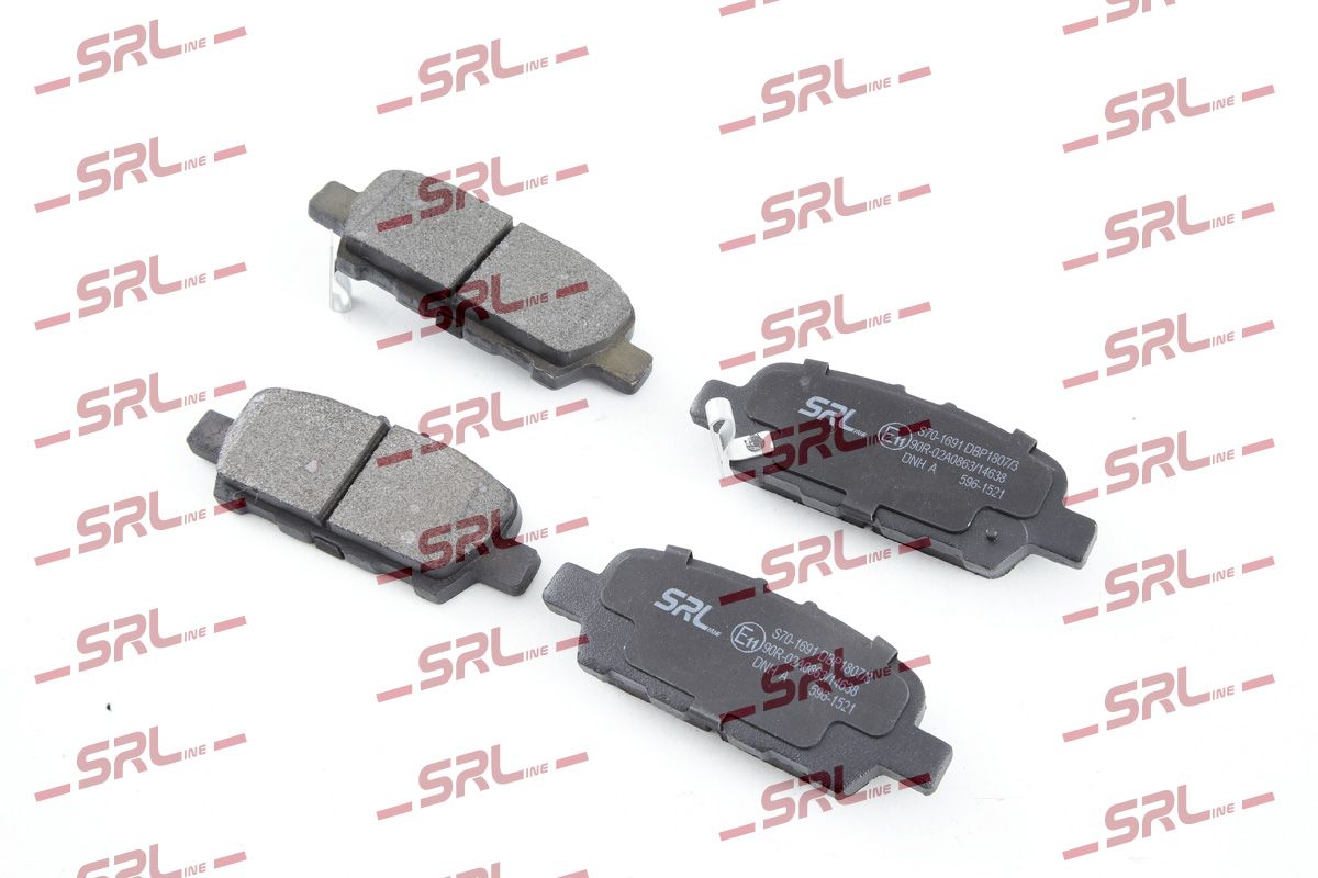 SRLINE S70-1691 Brake pad set, disc brake
