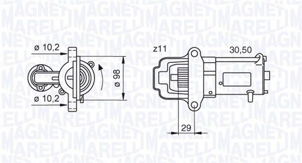 MAGNETI MARELLI 063280027010 Starter