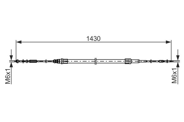 Cable Pull, parking brake-4