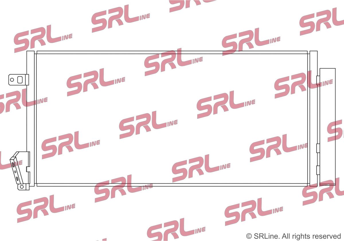 SRLINE 3042K8C1S Condenser, air conditioning