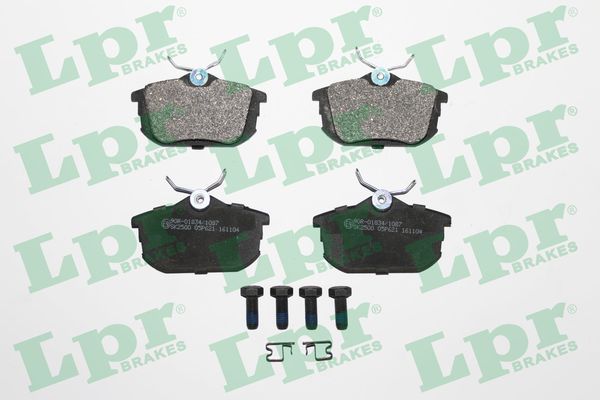 LPR 05P621 Brake pad set, disc brake