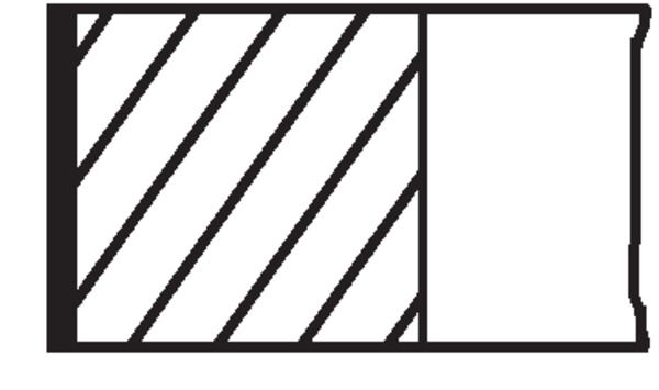 MAHLE 028 RS 10130 0N0 Piston ring set