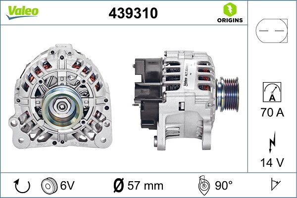 VALEO 439310 Alternator