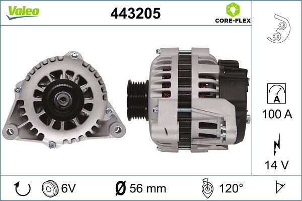 VALEO 443205 Alternator