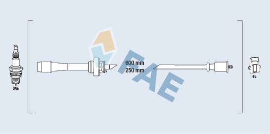 FAE 83265 Ignition cable kit