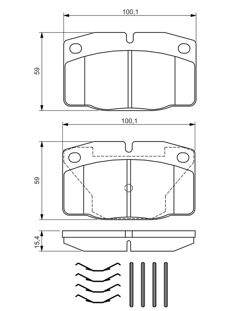 Brake Pad Set, disc brake-4