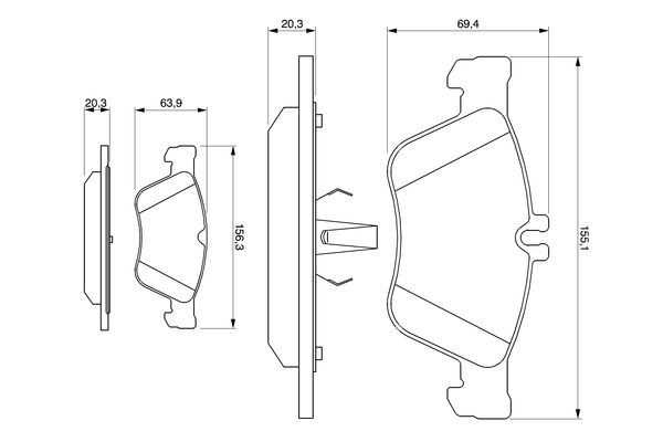Brake Pad Set, disc brake-5