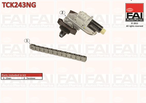 FAI AUTOPARTS TCK243NG Timing chain kit