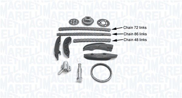 MAGNETI MARELLI 341500001390 Timing chain kit