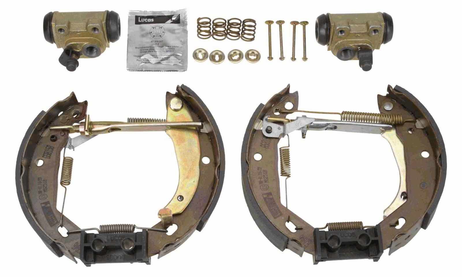 TRW GSK1044 Brake shoe set
