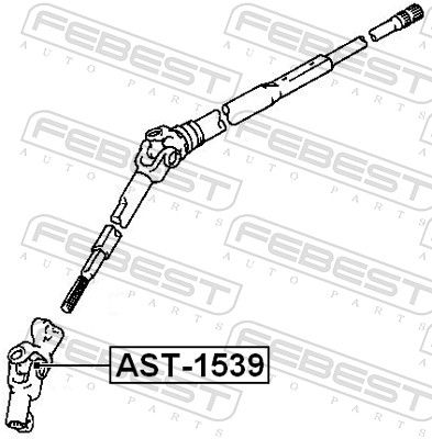 Joint, steering shaft-1