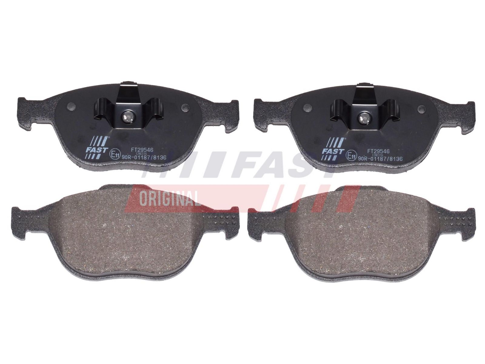FAST FT29546 Brake pad set, disc brake