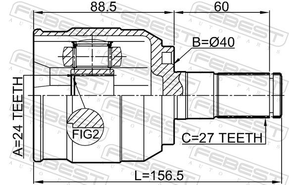 Joint Kit, drive shaft-1