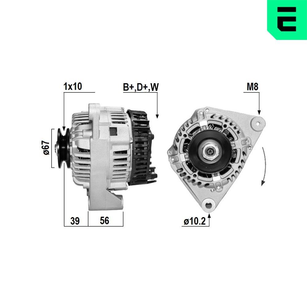 ERA 210242A Alternator