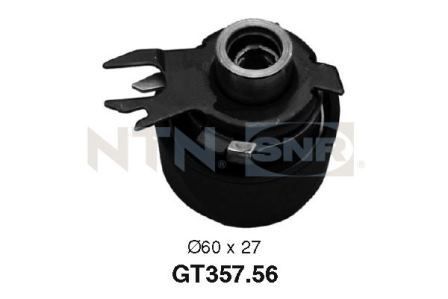 SNR GT357.56 Tensioner pulley, timing belt