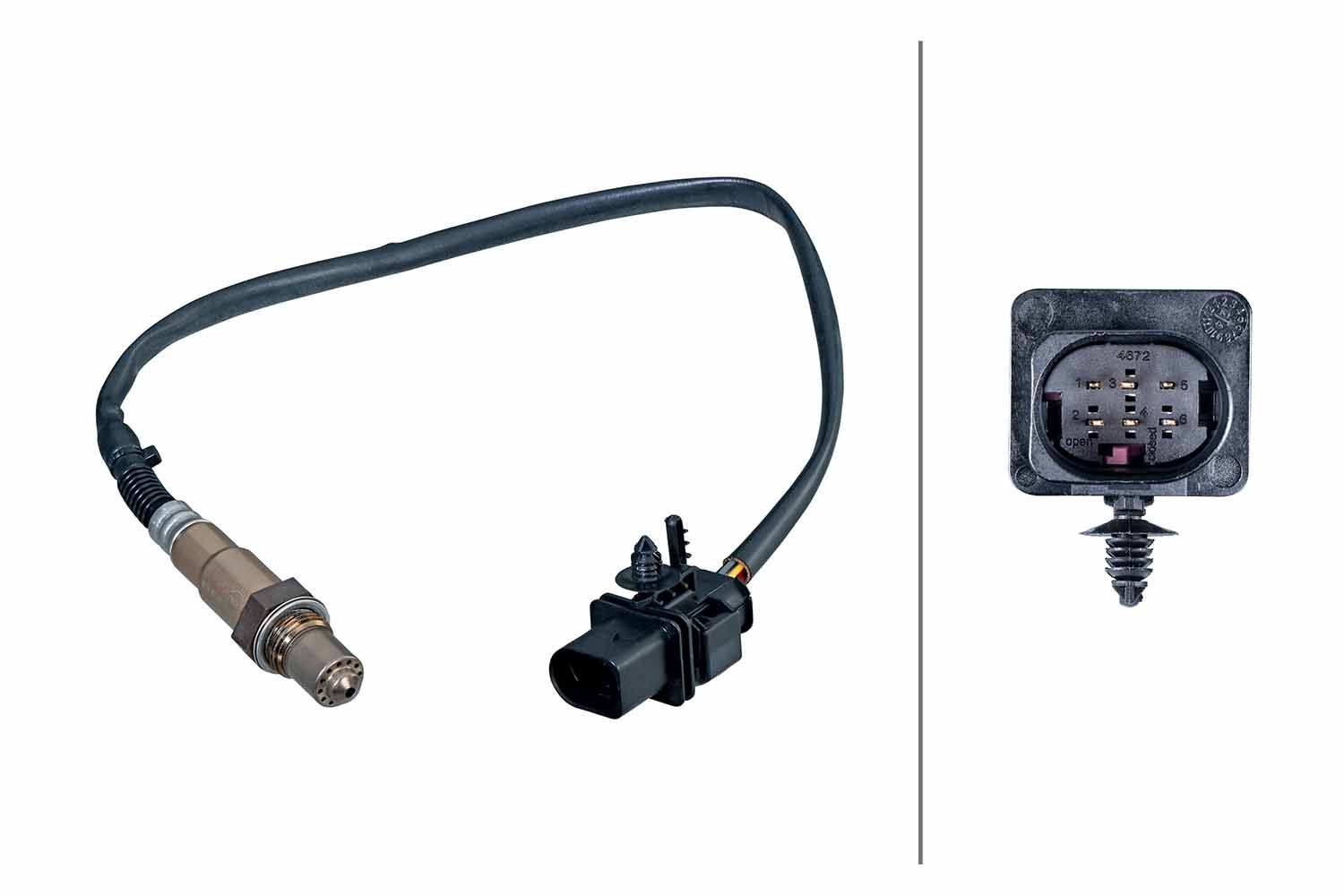 HELLA 6PA 358 243-631 Oxygen sensor