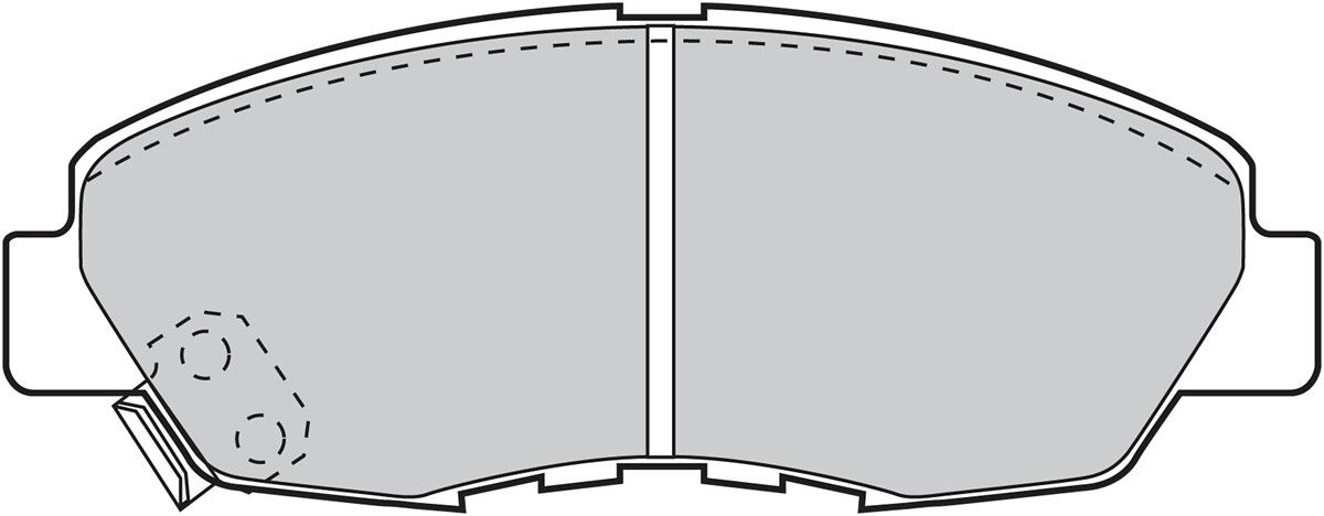 Brake Pad Set, disc brake-1