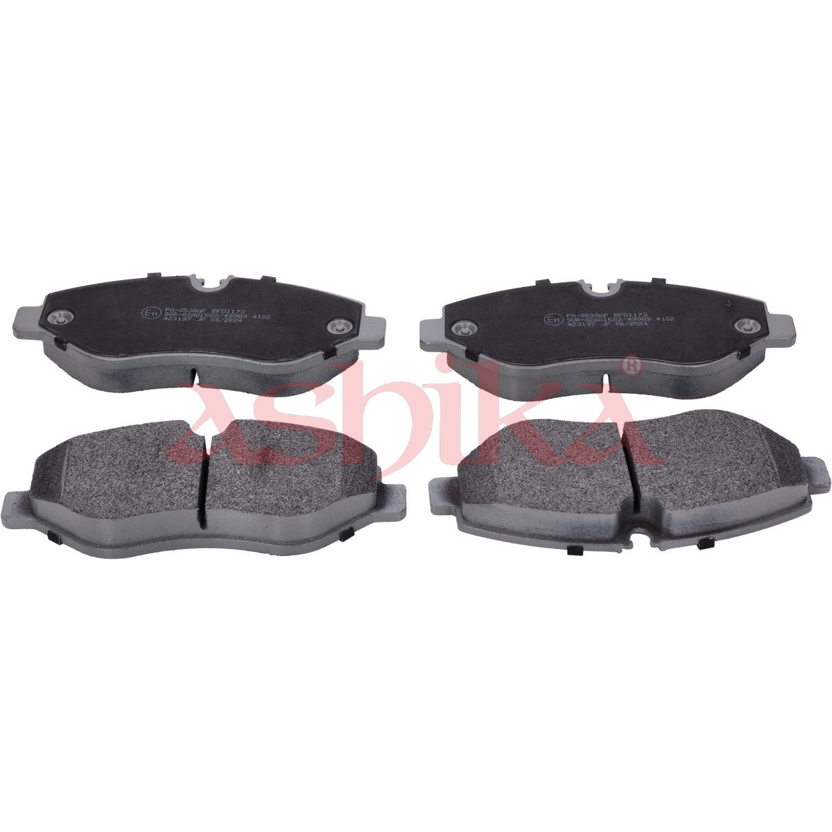 ASHIKA 50-00-0538 Brake pad set, disc brake