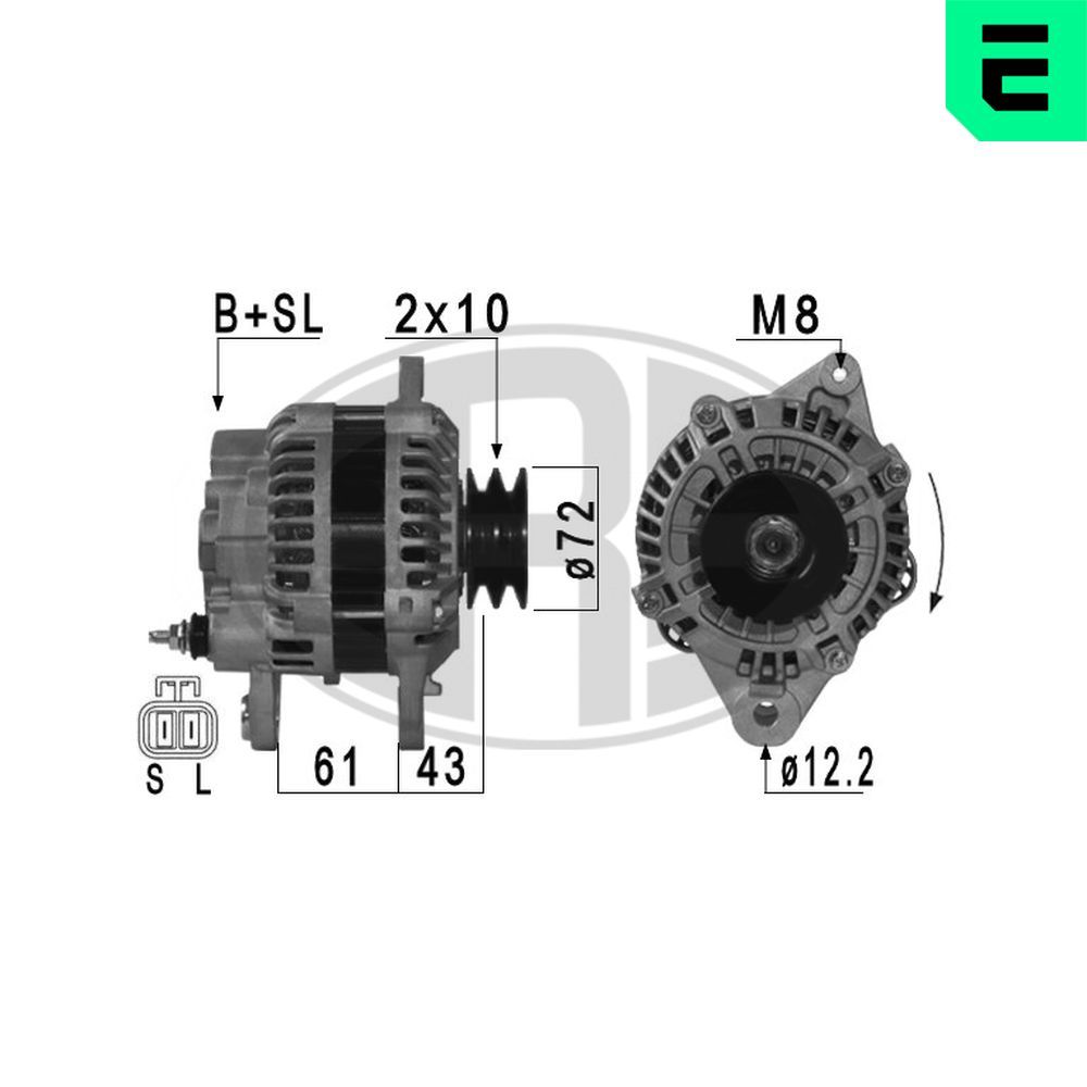 ERA 210950A Alternator